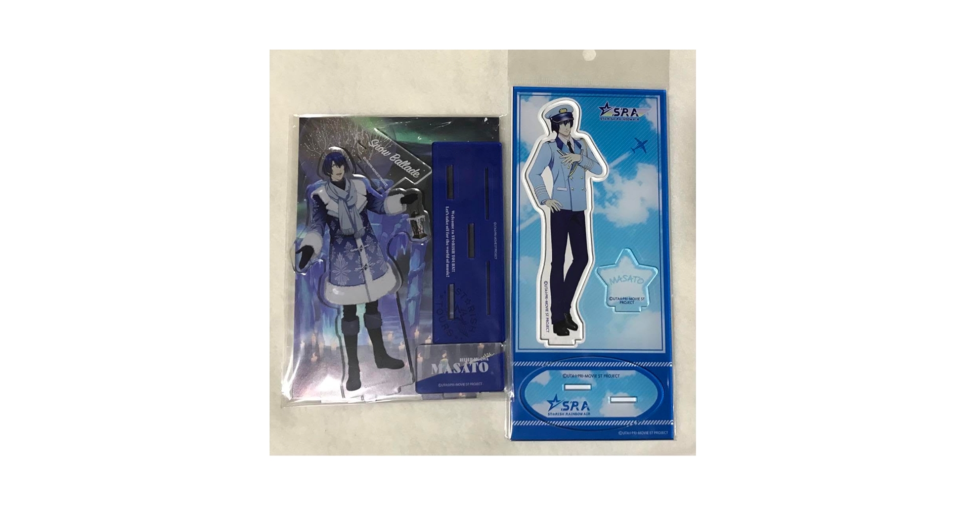 Amazon.co.jp: うたプリ スタツア 聖川真斗 アクスタ 2種セット